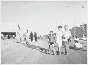 Israeli Family Walking Together