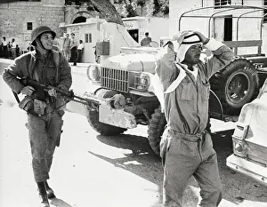 Bethlehem Prints: Israeli Soldier With a Jordanian Captive