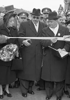 Ribbon Prints: Israel'S President Chaim Weizmann
