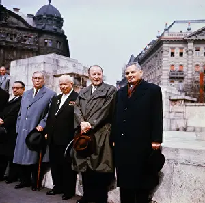 Budapest Prints: Istvan Dobi with Colleagues