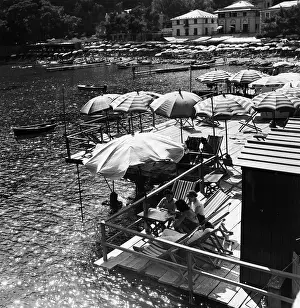 Deckchair Prints: Italian Beach