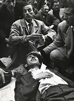 Italian Communists in Sit-Down Strike