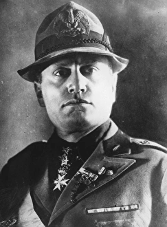 Topical Press Agency Collection: Italian Dictator
