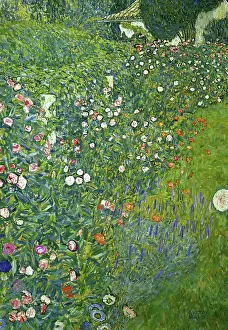 Klimt Prints: Italian Garden Landscape
