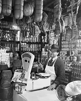 Cheese Prints: Italian Grocery Store At Mulberry St