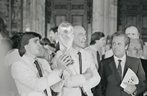 Italian President Sandro Pertini with Others