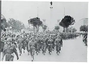 Italian Troops Moving to Trieste