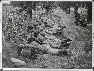 Italian Troops During War Games