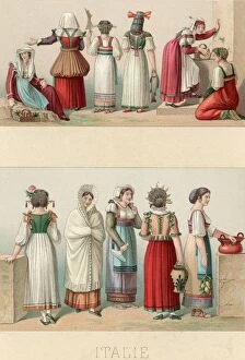 1800s Fashion Gallery: Italian Women