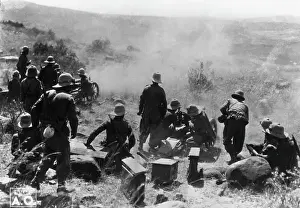 Forces Prints: Italians Firing On Ethiopian Forces