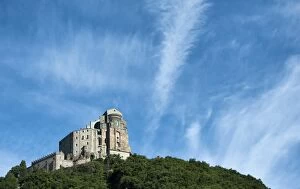 Images Dated 13th July 2014: Italy, Piemont, Sacra di San Michele, Monte Pirchiriano