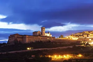 Italy, Umbria, Assisi, Basilica of St. Francis of Assisi