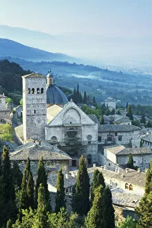 Townscape Gallery: Italy, Umbria, Assisi, Cathedral of Saint Francis