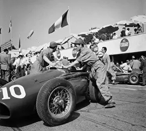 M Spo Moto Races Ita Monza Grand Prix Prints: It's The Pits