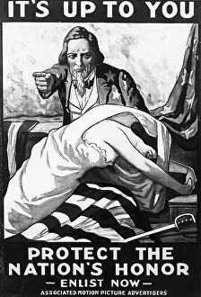 Fainting Prints: It's Up to You Recruitment Poster by Schneck