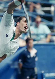 Ivan Lendl Serving