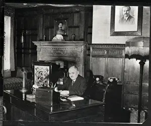 Ambassador Prints: Ivan Maisky Reading in Office