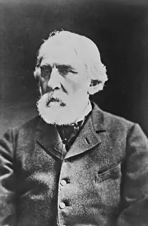 Ivan Turgenev in Front View Photograph
