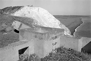 Iwo Jima Prints: Iwo Jima Pillbox 23 Years Later