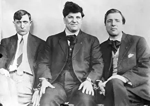 Arresting Prints: IWW Leaders Seated