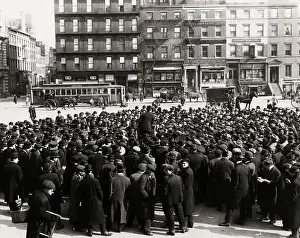 Huty32305 Prints: IWW Rally In Union Square