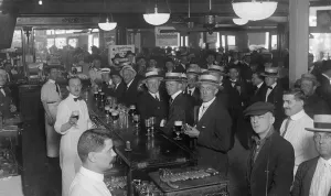 Funeral Prints: J. Barleycorn's Closing Wake, Bar Scene