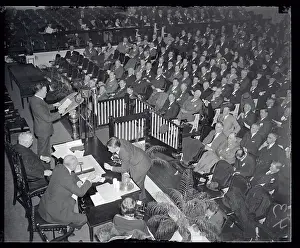 Edgar Hoover Prints: J, Edgar Hoover Addressing Attorney General