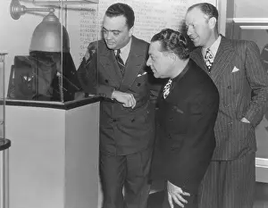 Edgar Hoover Prints: J. Edgar Hoover with Amos n Andy