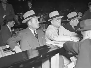 Edgar Hoover Prints: J. Edgar Hoover with his Assistant Clyde Tolson