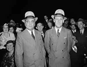 Edgar Hoover Prints: J. Edgar Hoover And Clyde Tolson