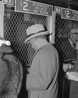 Bowie Prints: J. Edgar Hoover Purchasing Race Track Ticket