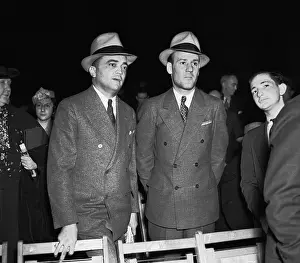 J. Edgar Hoover Testifying to Senate Internal Security