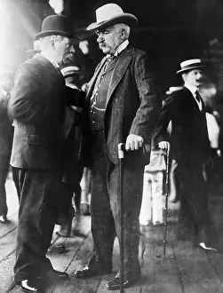 Banking Prints: J. P. Morgan Sr. Talking to a Friend