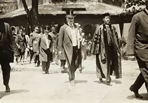Banking Prints: J. P. Morgan Walking in Harvard Procession
