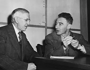 Atomic Prints: J. Robert Oppenheimer And Raymond Berge