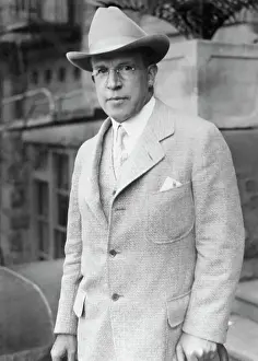 Fedora Prints: J. Stuart Blackton Wearing Hat and Glasses