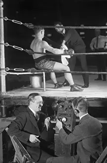 J.A. White Broadcasting from Ringside