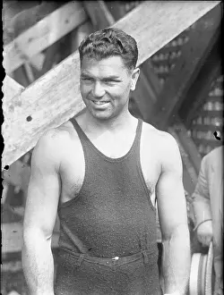 Prints of CIRCA 1926: Jack Dempsey poses for a portrait, circa 1926. (Photo by The Stanley Weston Archive/Getty Images) In the Ring: The Art of Boxing: Jack Dempsey