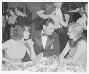 Jack Dempsey Chatting with Gail Sisters