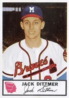 Arc0015952 Prints: Jack Dittmer Baseball Card