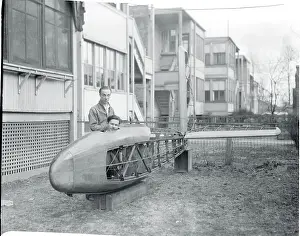 Jack Feeney and George Meyers with Term V Glider