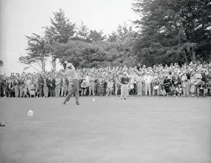 Jack Fleck Teeing Off