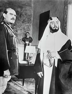 1st Viscount Allenby Prints: Jack Hawkins and Alec Guiness in Lawrence of Arabia