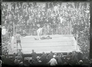 Defeat Prints: Jack Herman Knocked Out by Luiz Angelo Firpo