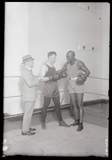 Jack Johnson Training Floyd Johnson