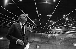 Jack Kent Cooke Inspecting