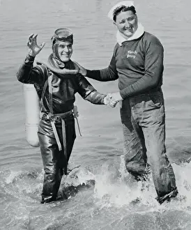 Jack LaLanne Shaking Hands with Jerry Hawryluk