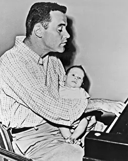 Jack Lemmon with Son