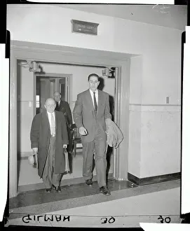 Jack Molinas with Attorney Jacques Mantinband