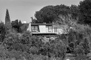 Huty35663 Prints: Jack Nicholson's Mulholland Drive Property, 1977